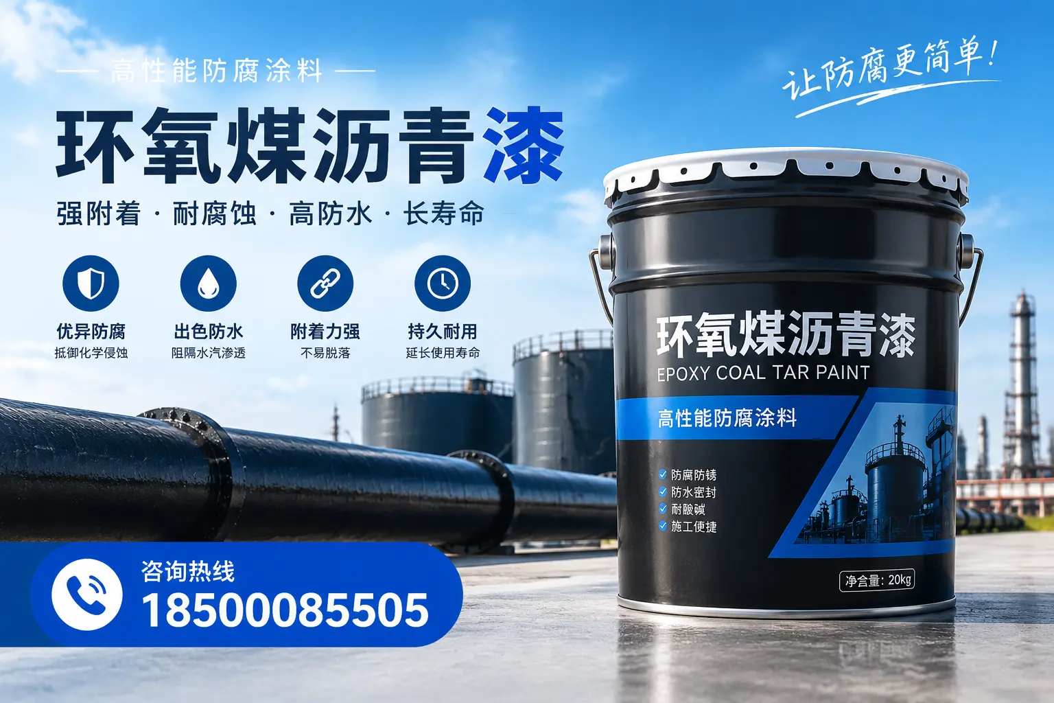 如何选择合适的环氧煤沥青漆?宜昌用户必看技巧